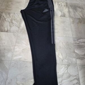 adidas Tirro Black Training Pants with Subtle Logo